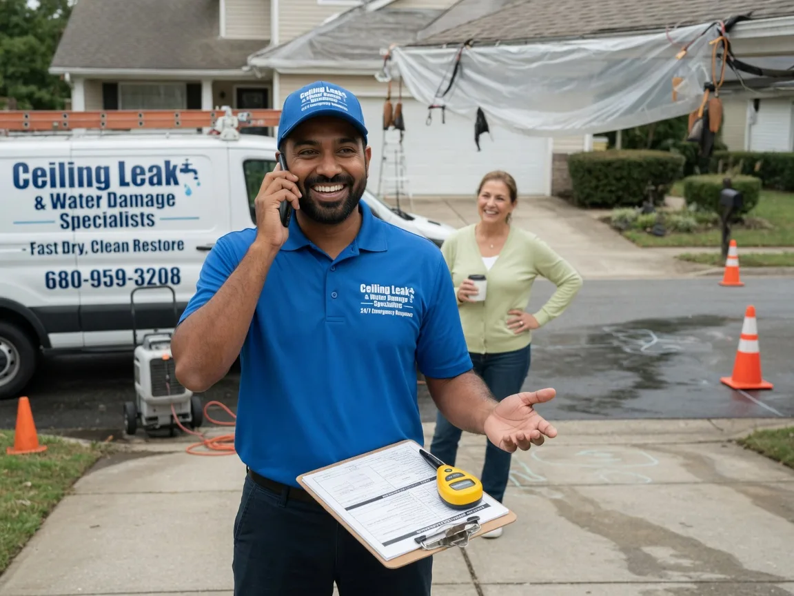 Ceiling Leak Cleanup Baxter, IA FAQs